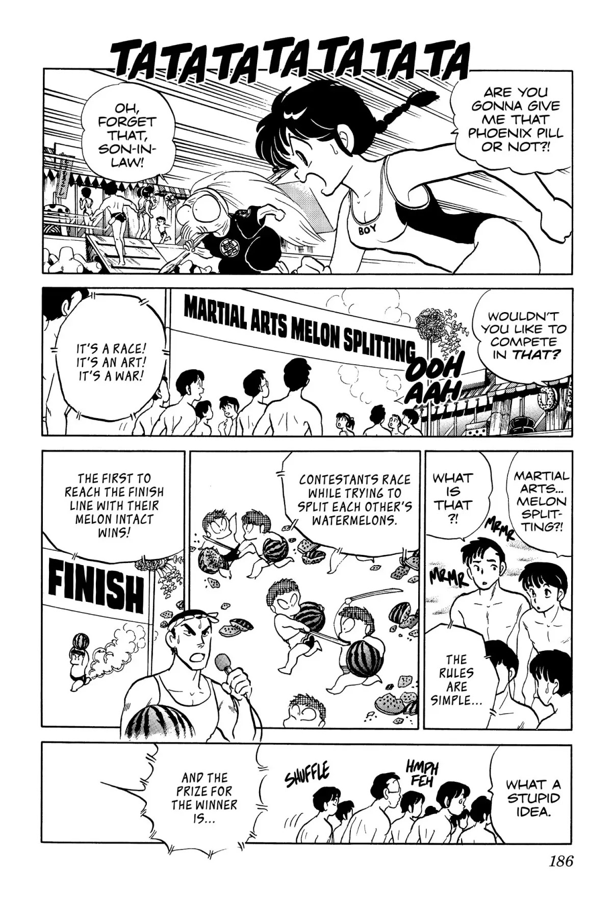 Ranma 1/2 Chapter 48 page 3 - Chapter 48: War of the Melons