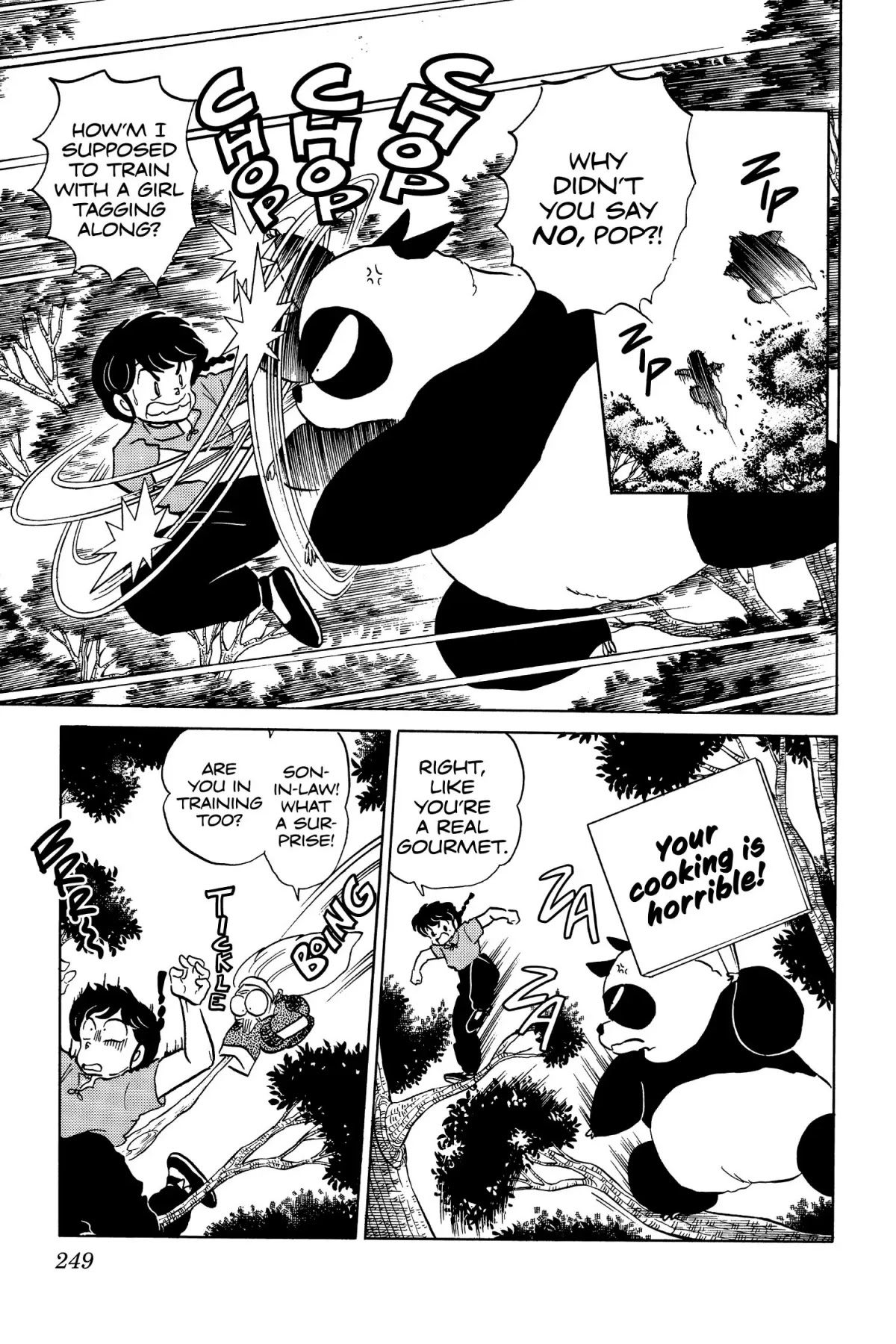 Ranma 1/2 Chapter 52 page 3 - Chapter 52: Training Meals