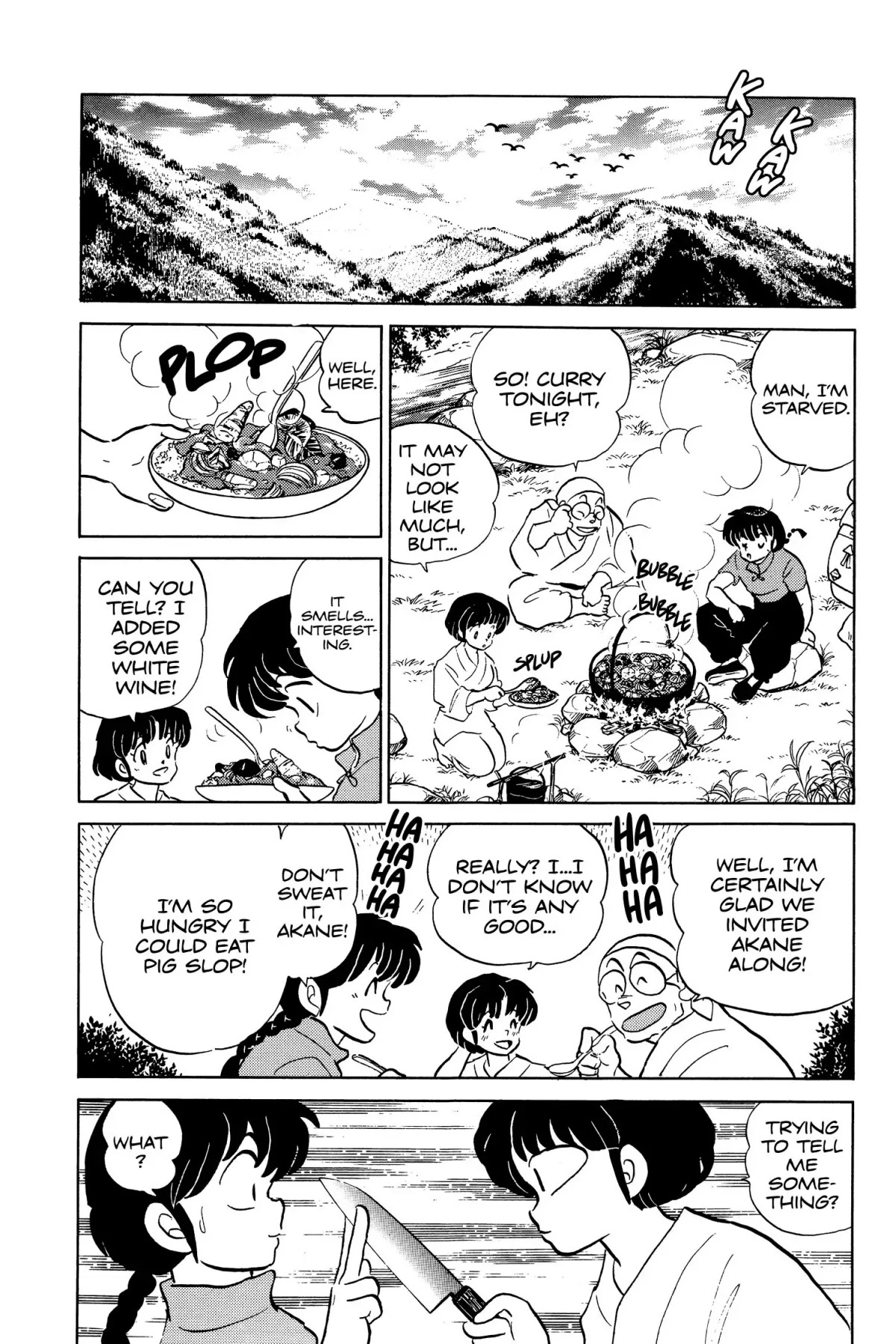 Ranma 1/2 Chapter 52 page 8 - Chapter 52: Training Meals