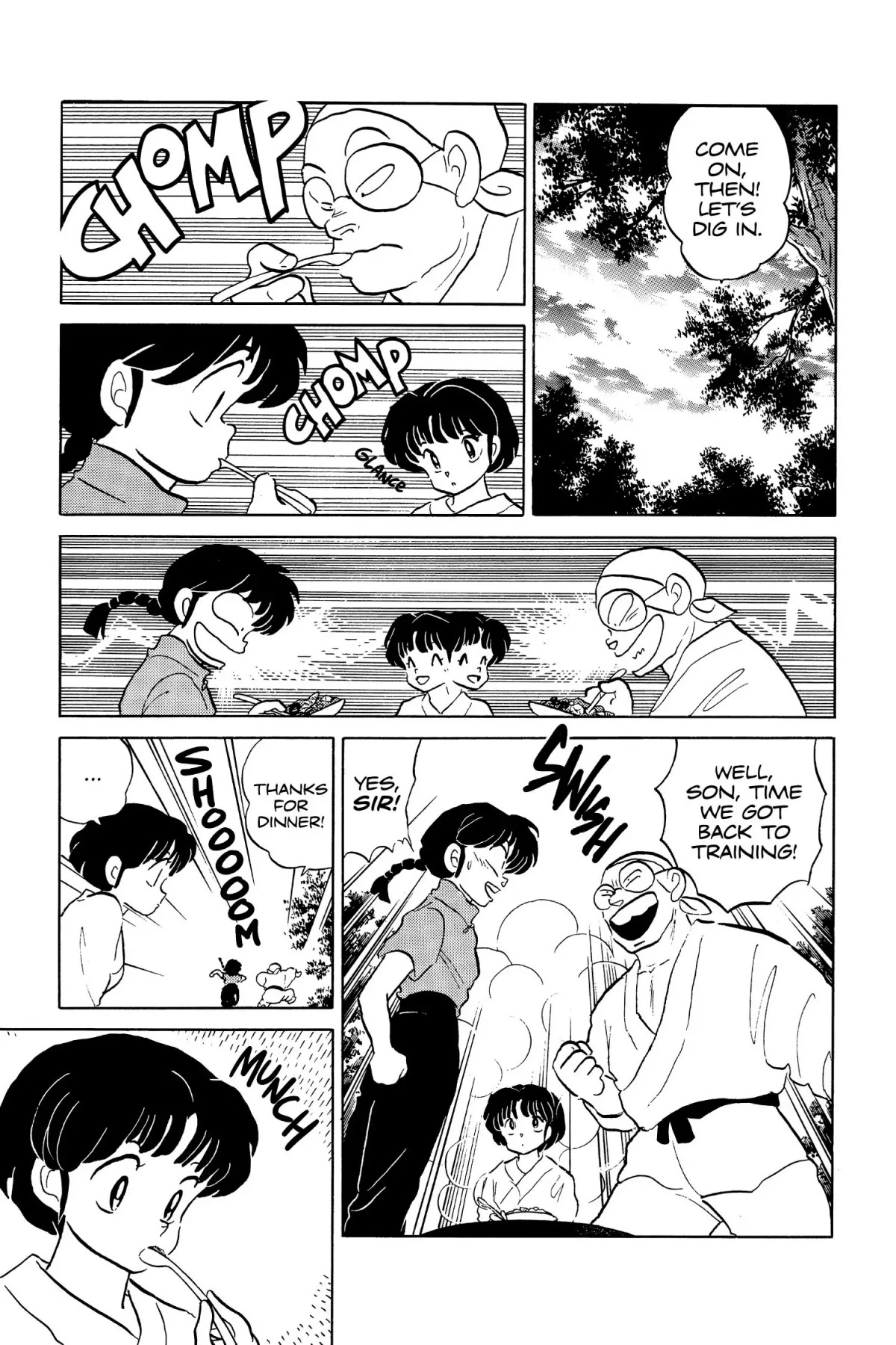 Ranma 1/2 Chapter 52 page 9 - Chapter 52: Training Meals
