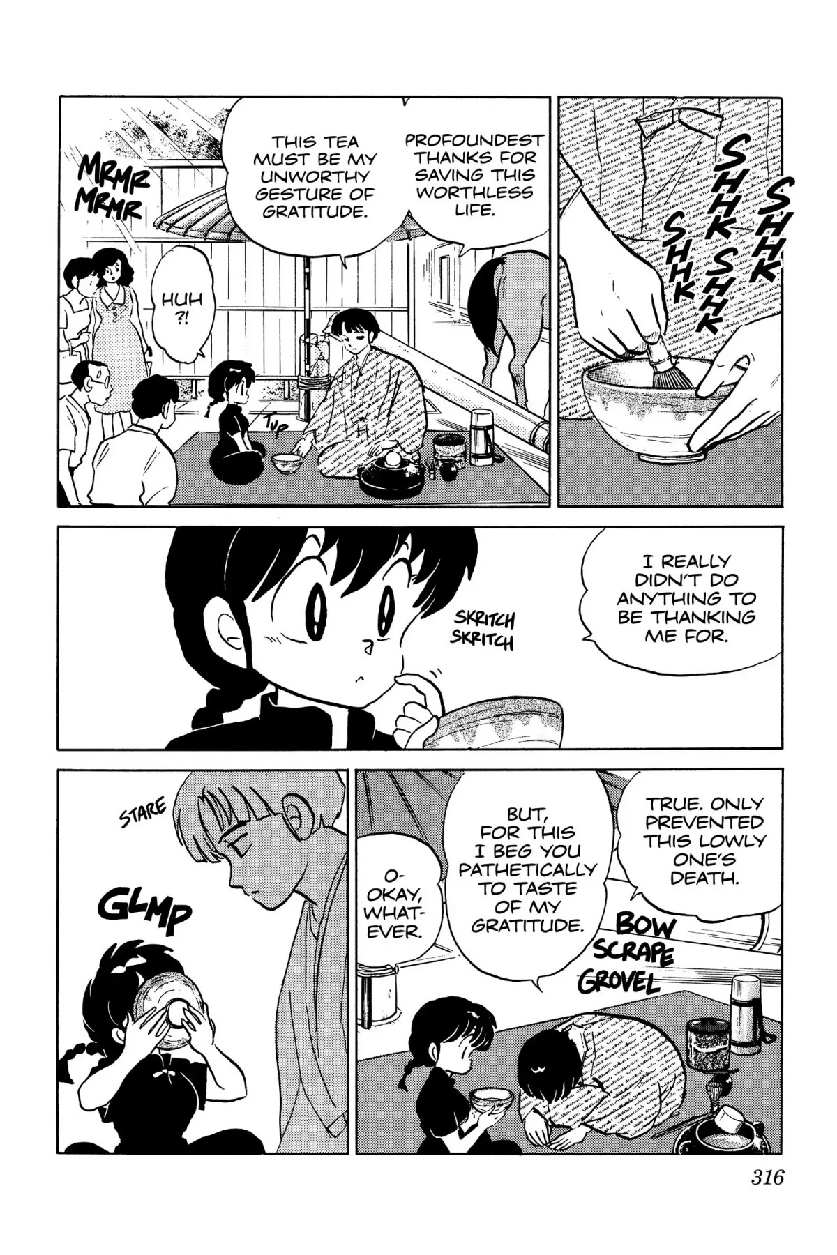Ranma 1/2 Chapter 56 page 6 - Chapter 56: The Way of Tea