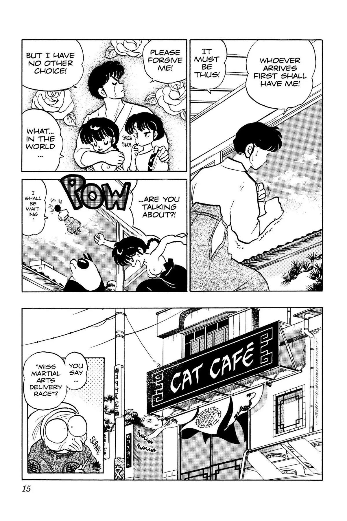 Ranma 1/2 Chapter 59 page 15 - Chapter 59: It's Fast or It's Free