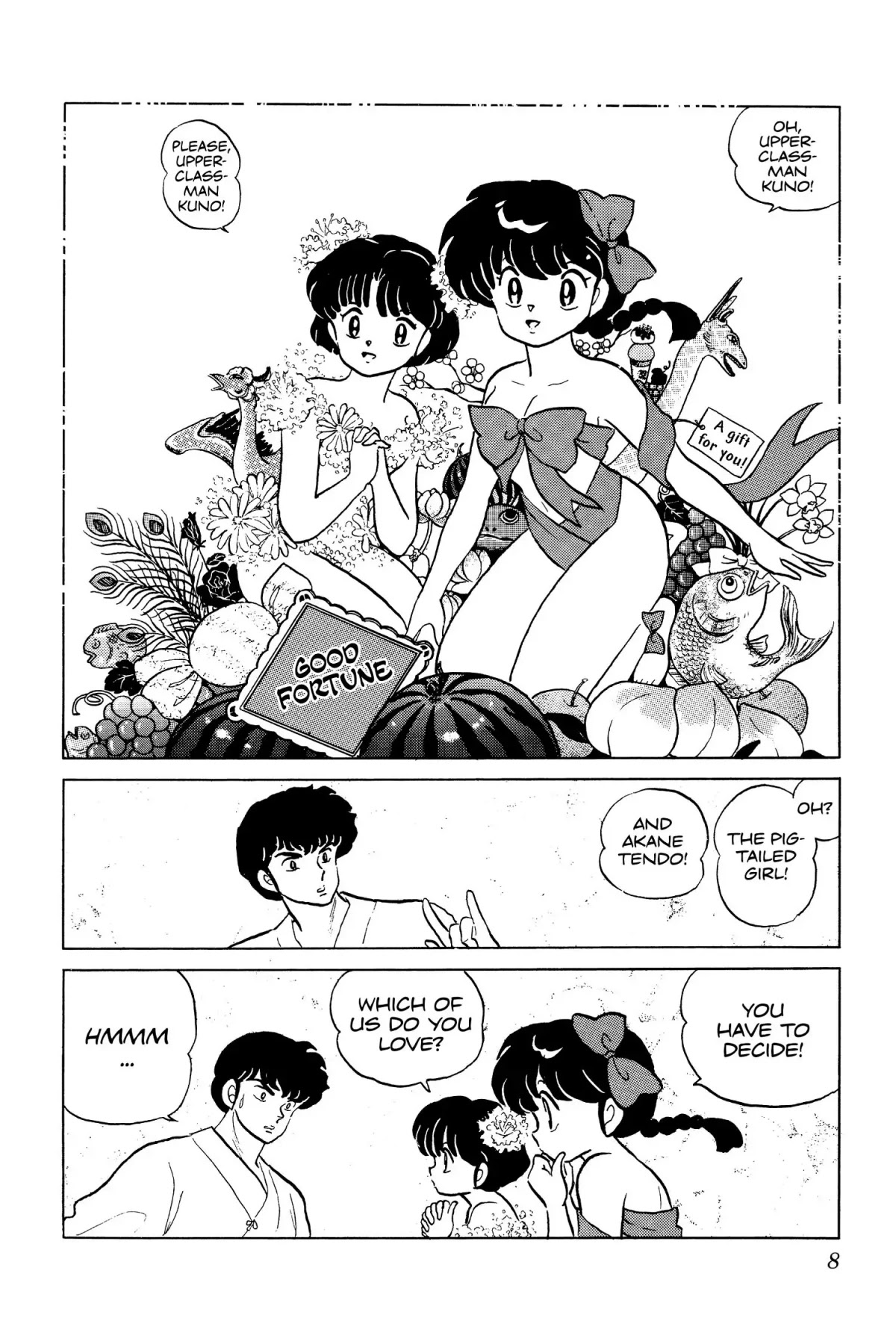 Ranma 1/2 Chapter 59 page 8 - Chapter 59: It's Fast or It's Free