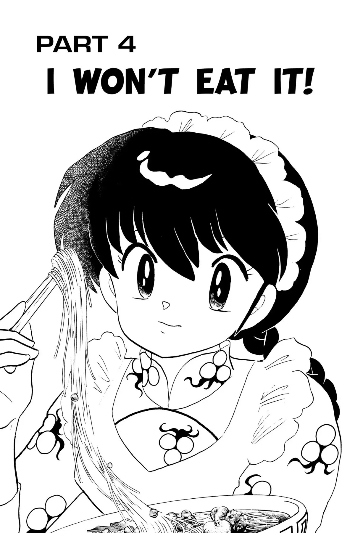 Ranma 1/2 Chapter 62 page 1 - Chapter 62: I Won't Eat It!