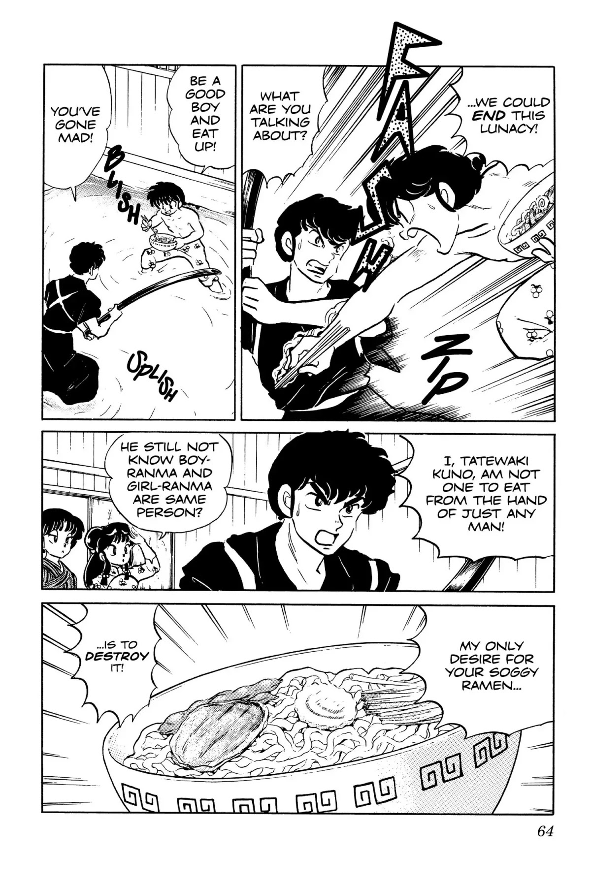 Ranma 1/2 Chapter 62 page 10 - Chapter 62: I Won't Eat It!