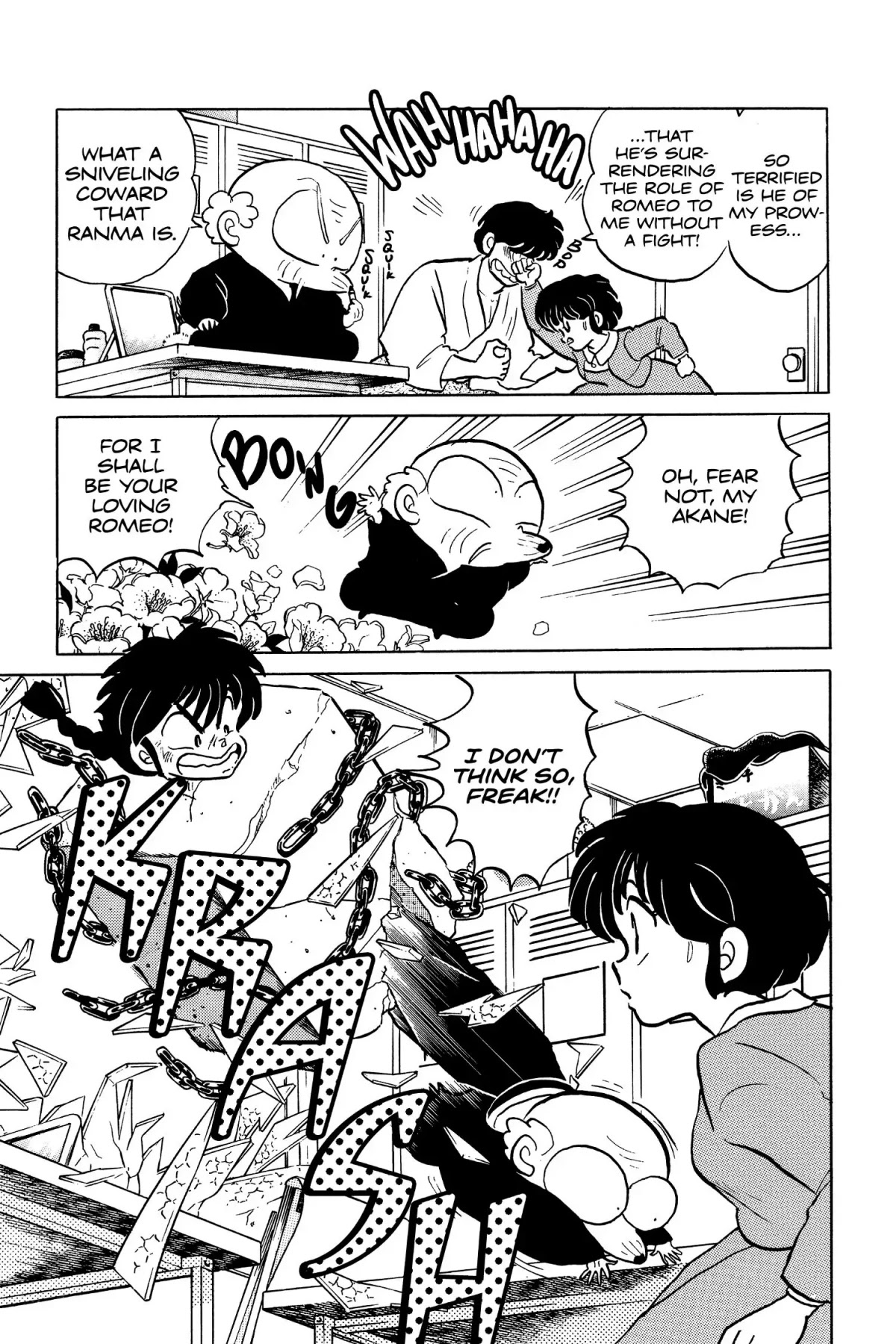 Ranma 1/2 Chapter 75 page 4 - Chapter 75: Romeo? Romeo? Romeo?!