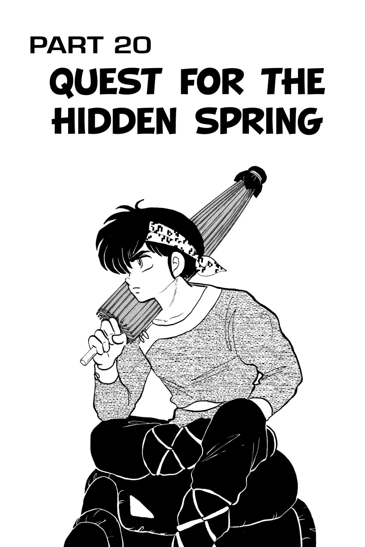 Ranma 1/2 Chapter 78 page 1 - Chapter 78: Quest for the Hidden Spring