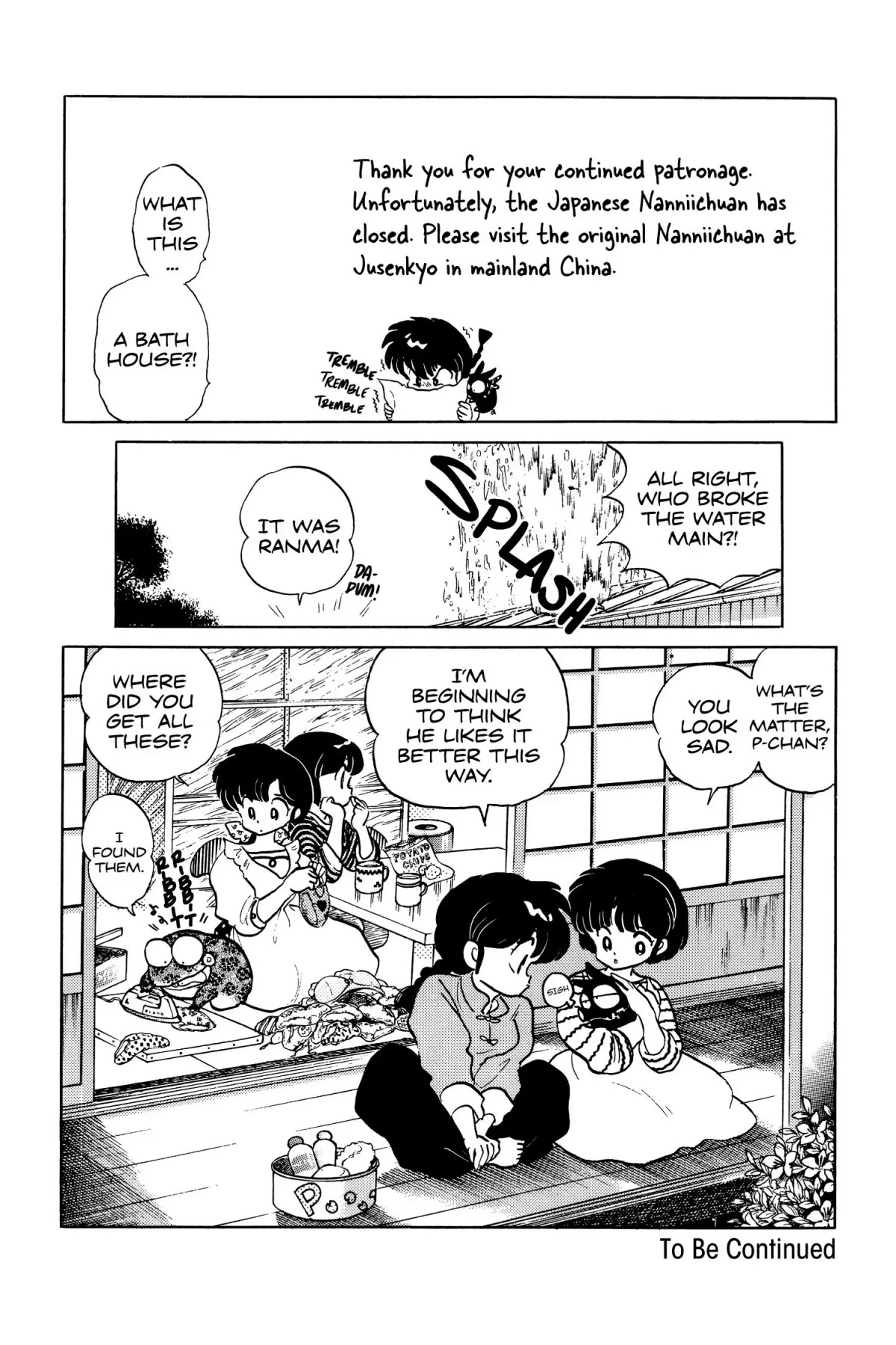 Ranma 1/2 Chapter 80 page 16 - Chapter 80: From the Spring, Springs a Message