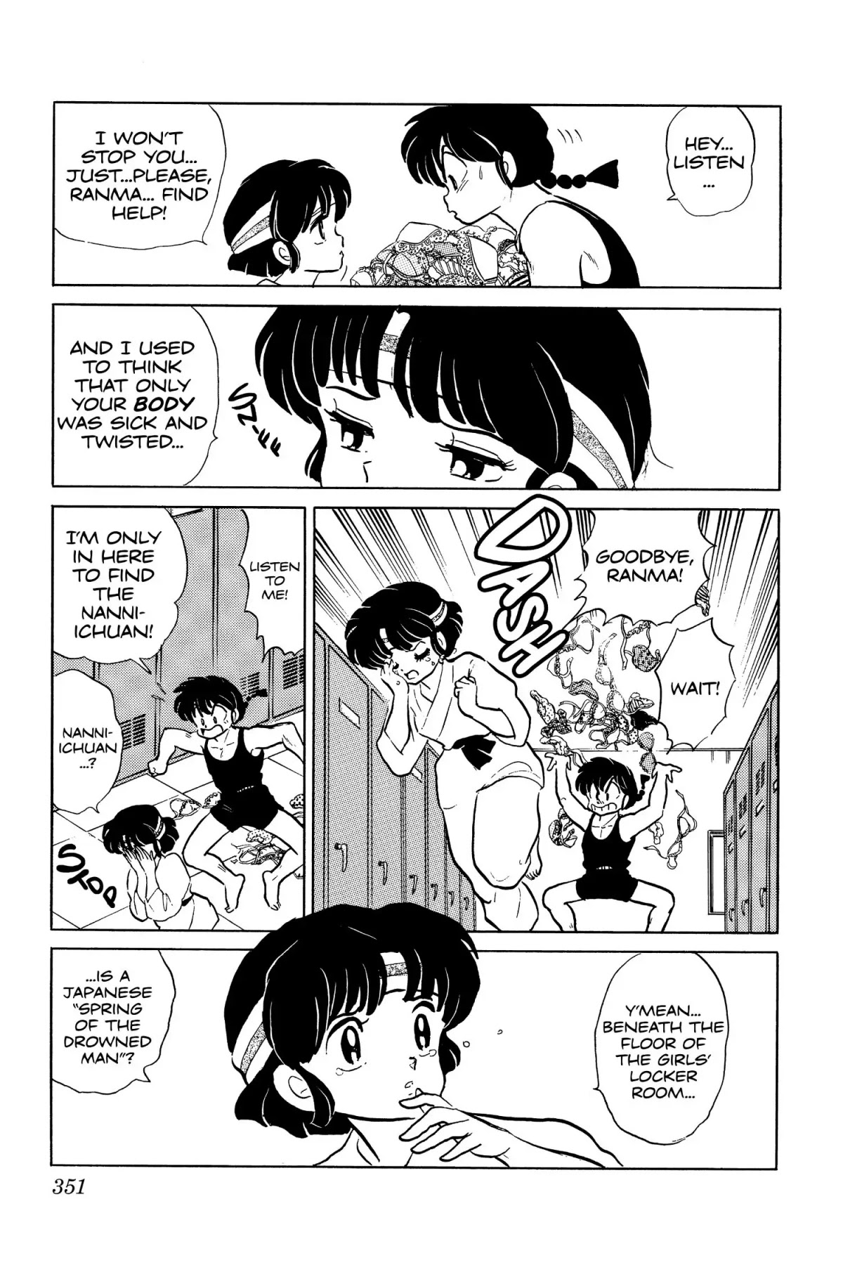 Ranma 1/2 Chapter 80 page 9 - Chapter 80: From the Spring, Springs a Message