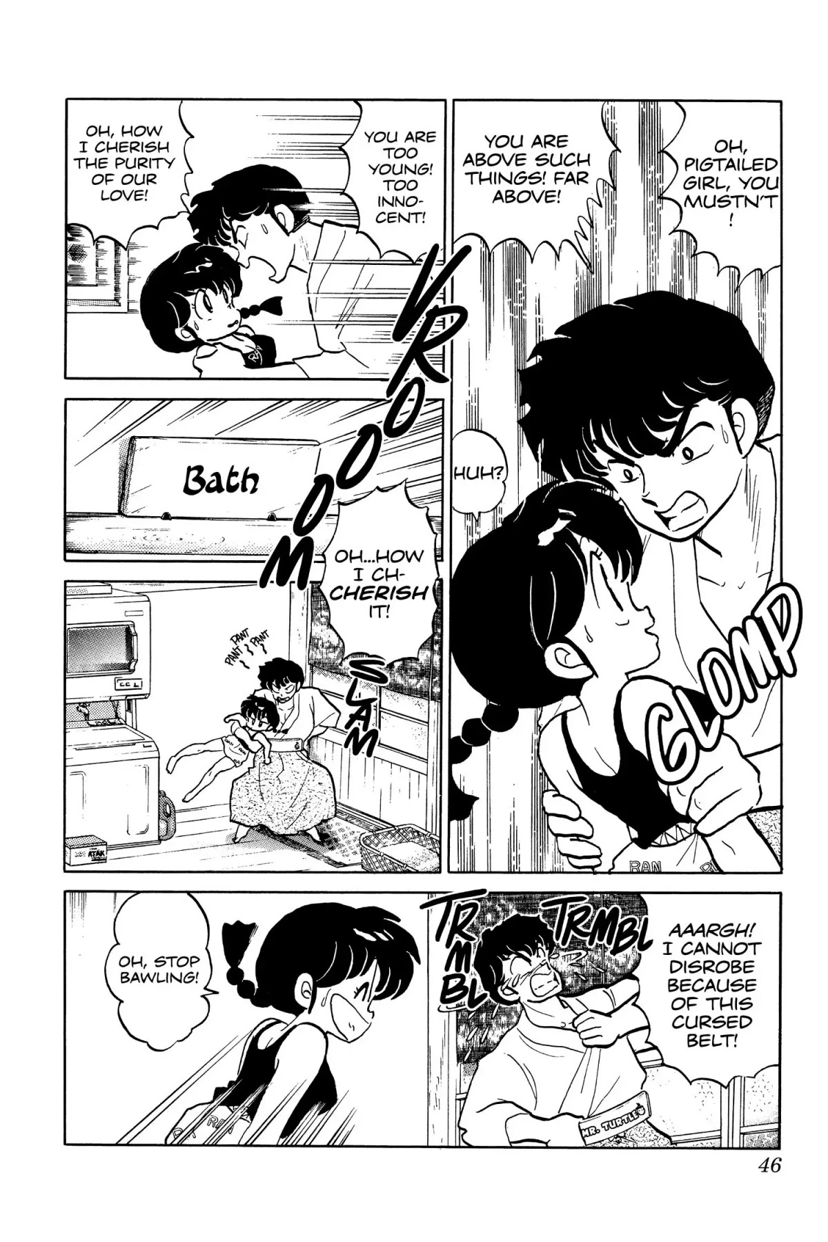 Ranma 1/2 Chapter 83 page 8 - Chapter 83: Take Me Out to the Bathtub