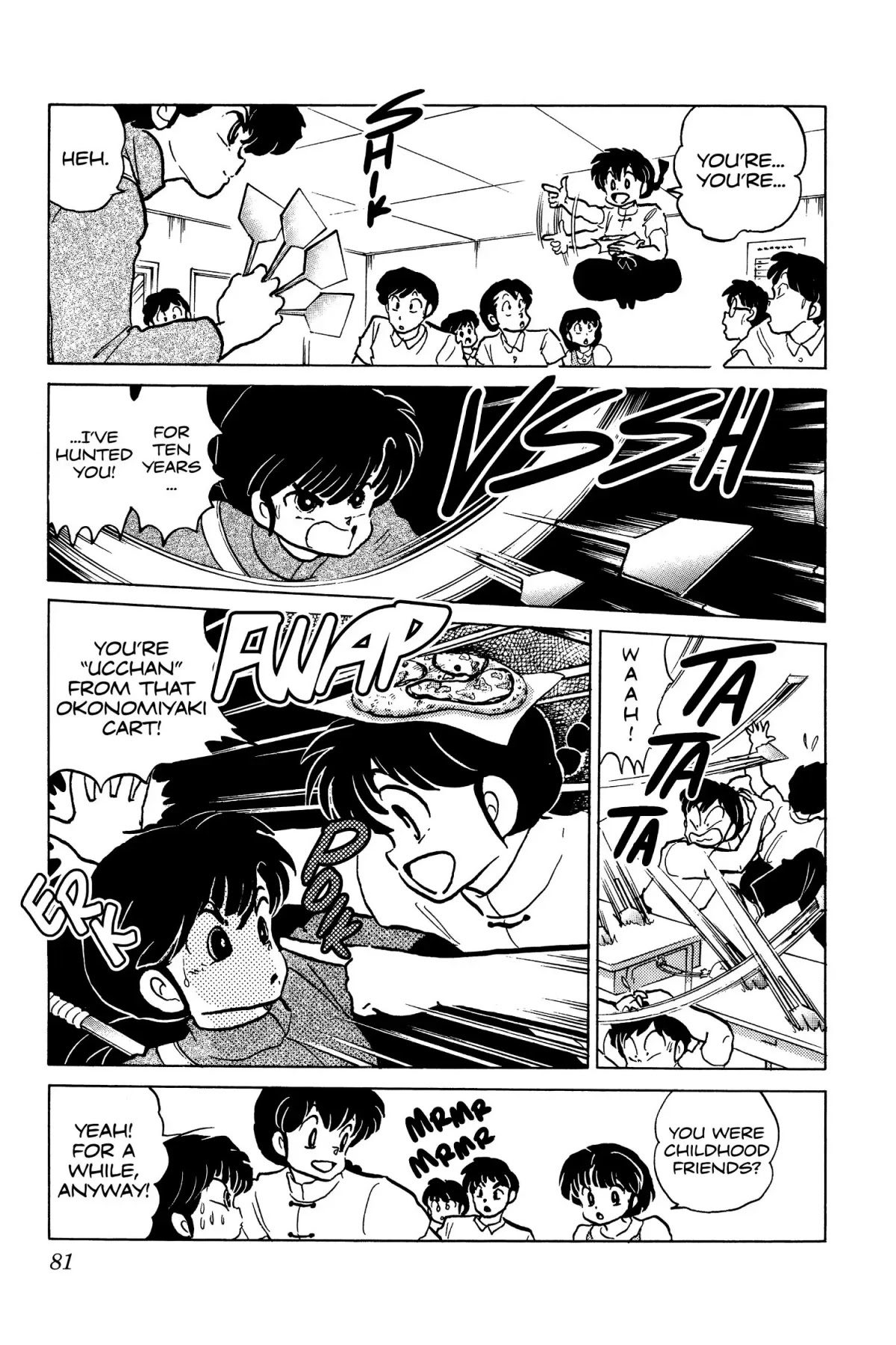 Ranma 1/2 Chapter 85 page 11 - Chapter 85: "Okonomiyaki" Means "I Love You"