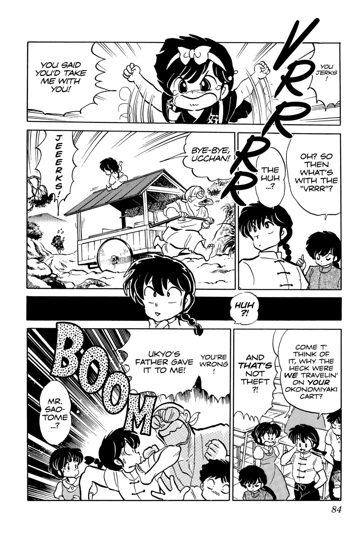 Ranma 1/2 Chapter 85 page 14 - Chapter 85: "Okonomiyaki" Means "I Love You"