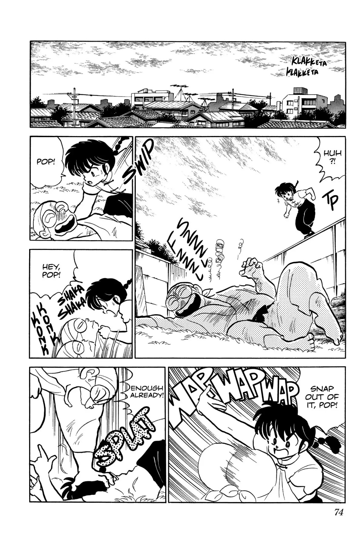 Ranma 1/2 Chapter 85 page 4 - Chapter 85: "Okonomiyaki" Means "I Love You"