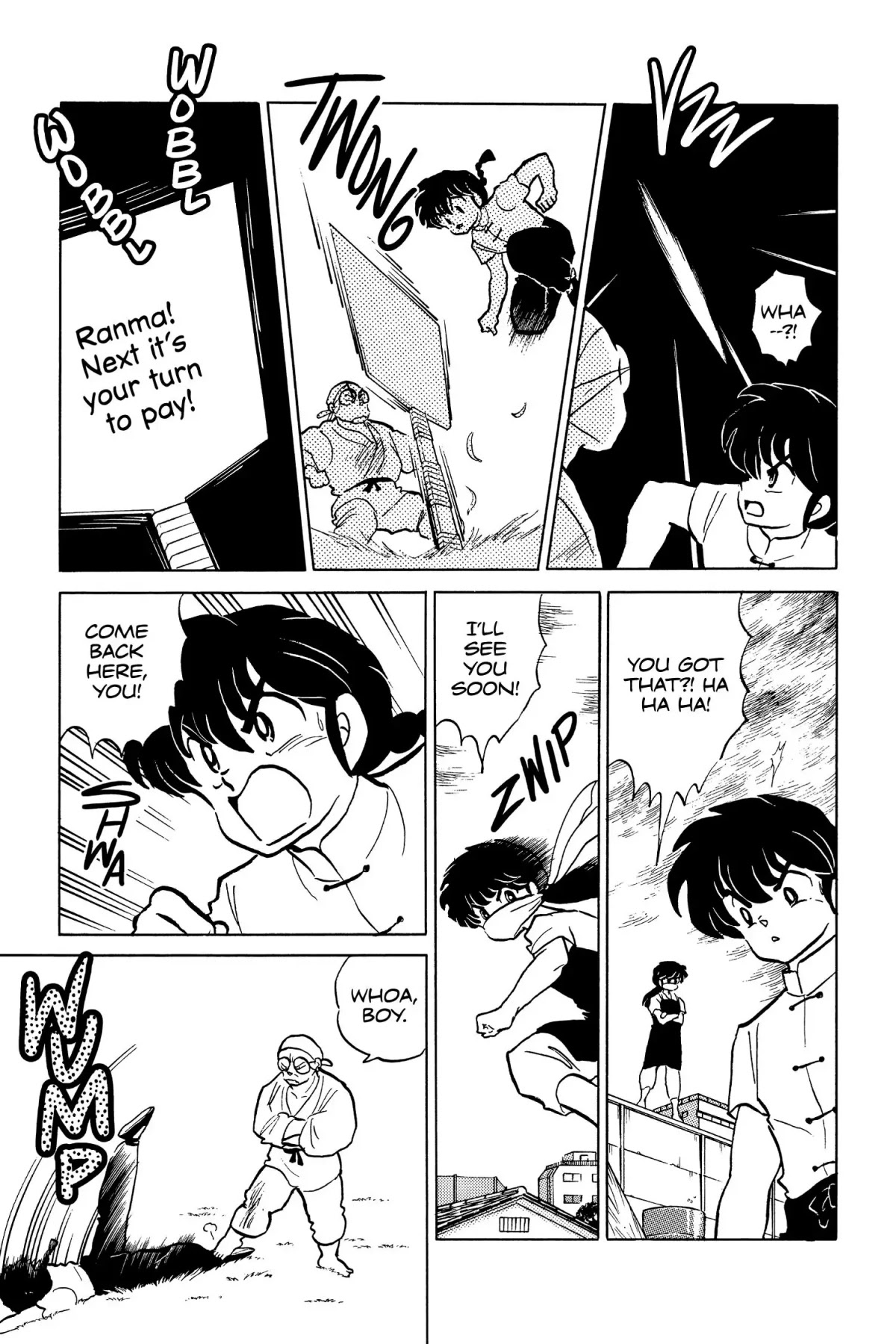 Ranma 1/2 Chapter 85 page 5 - Chapter 85: "Okonomiyaki" Means "I Love You"