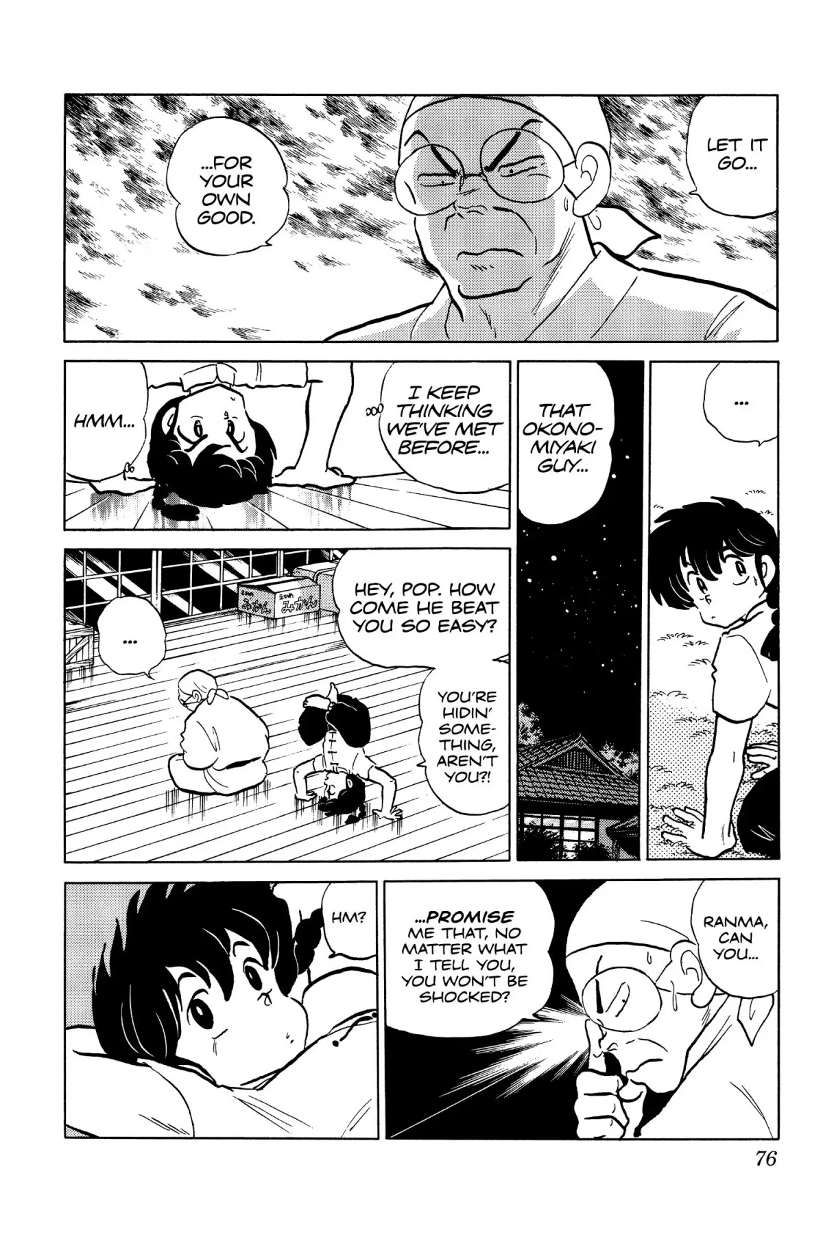 Ranma 1/2 Chapter 85 page 6 - Chapter 85: "Okonomiyaki" Means "I Love You"