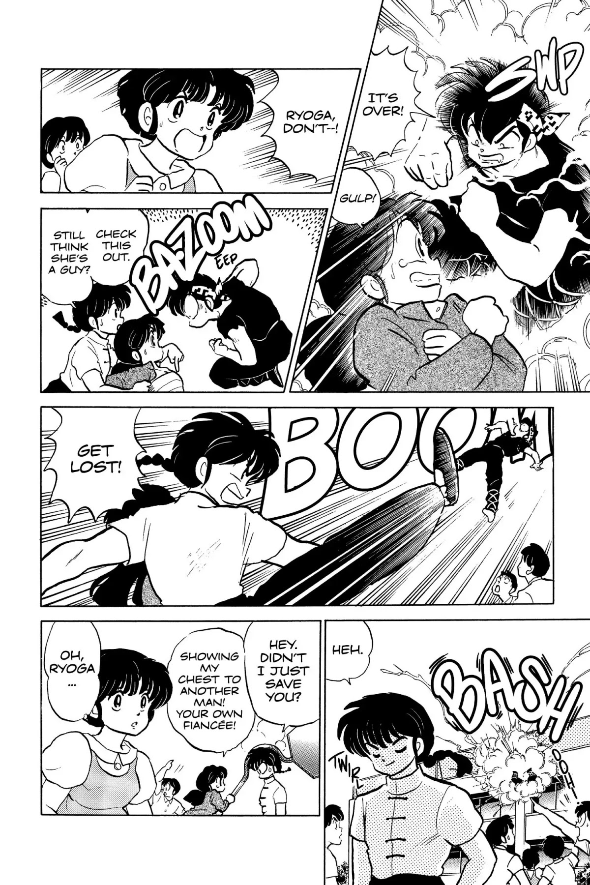 Ranma 1/2 Chapter 88 page 10 - Chapter 88: Ryoga VS. Ukyo