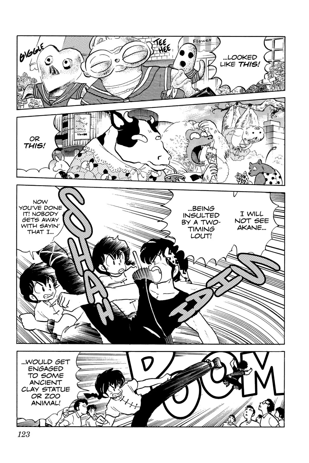 Ranma 1/2 Chapter 88 page 5 - Chapter 88: Ryoga VS. Ukyo