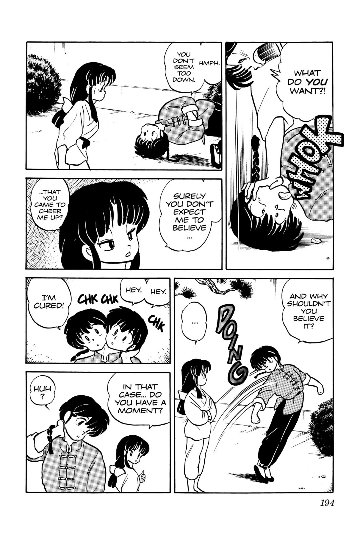 Ranma 1/2 Chapter 9 page 14 - Chapter 9: You're Cute When You Smile