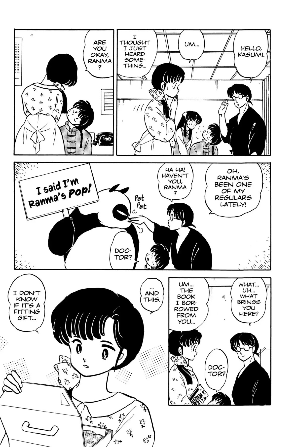 Ranma 1/2 Chapter 9 page 7 - Chapter 9: You're Cute When You Smile
