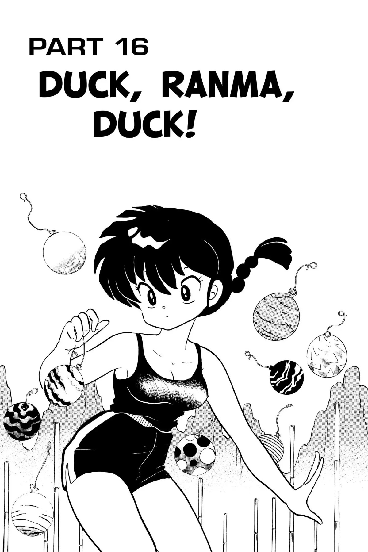 Ranma 1/2 Chapter 96 page 1 - Chapter 96: Duck, Ranma, Duck!