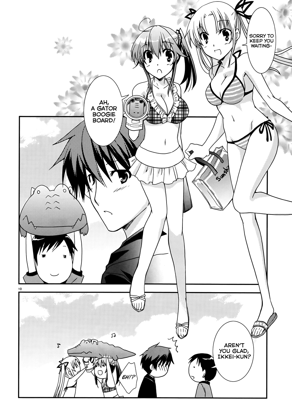 Ranobe no Hen! Chapter 10.2 page 10 - Chapter 10 v2 : "Ocean and Blue"