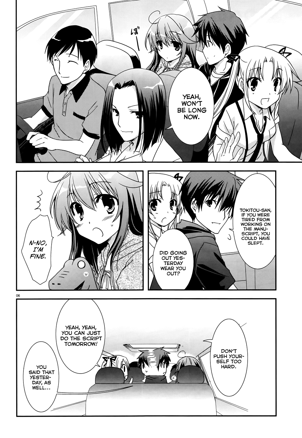 Ranobe no Hen! Chapter 10.2 page 6 - Chapter 10 v2 : "Ocean and Blue"