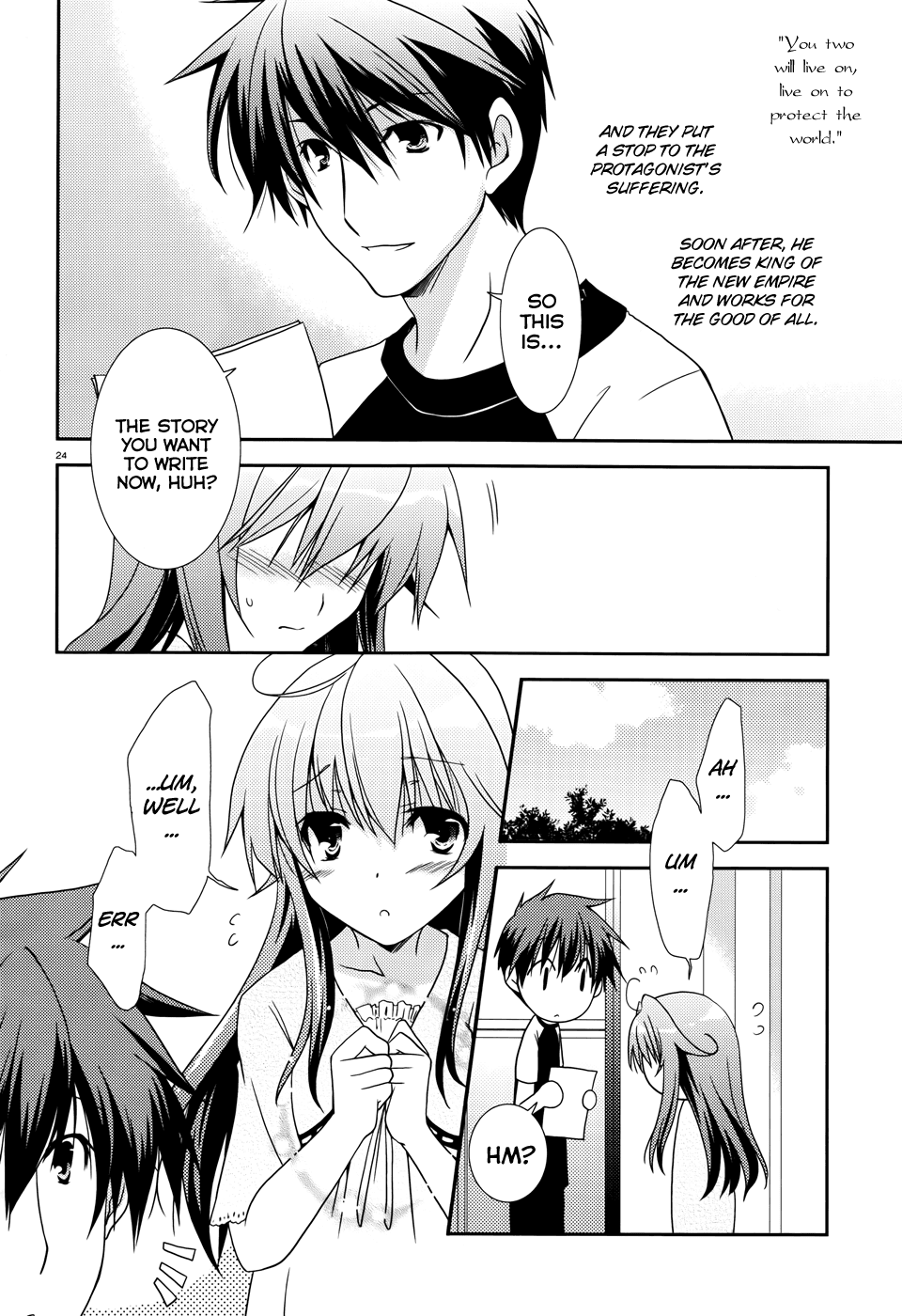 Ranobe no Hen! Chapter 11.2 page 22 - Chapter 11 v2 : White Clover Bouquet [End]