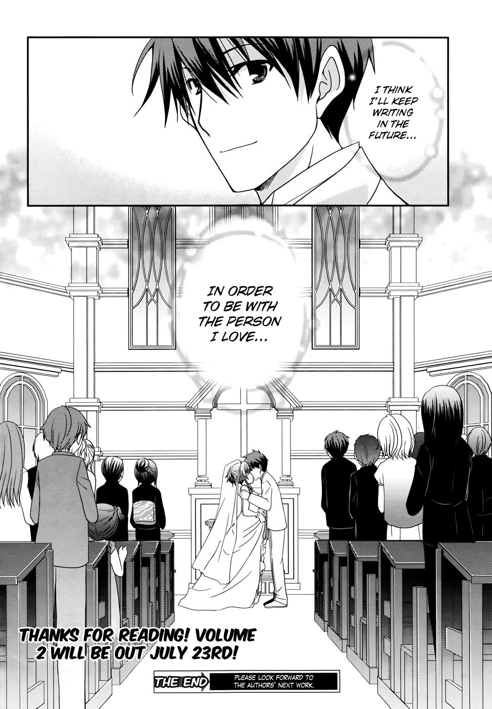 Ranobe no Hen! Chapter 11.2 page 27 - Chapter 11 v2 : White Clover Bouquet [End]