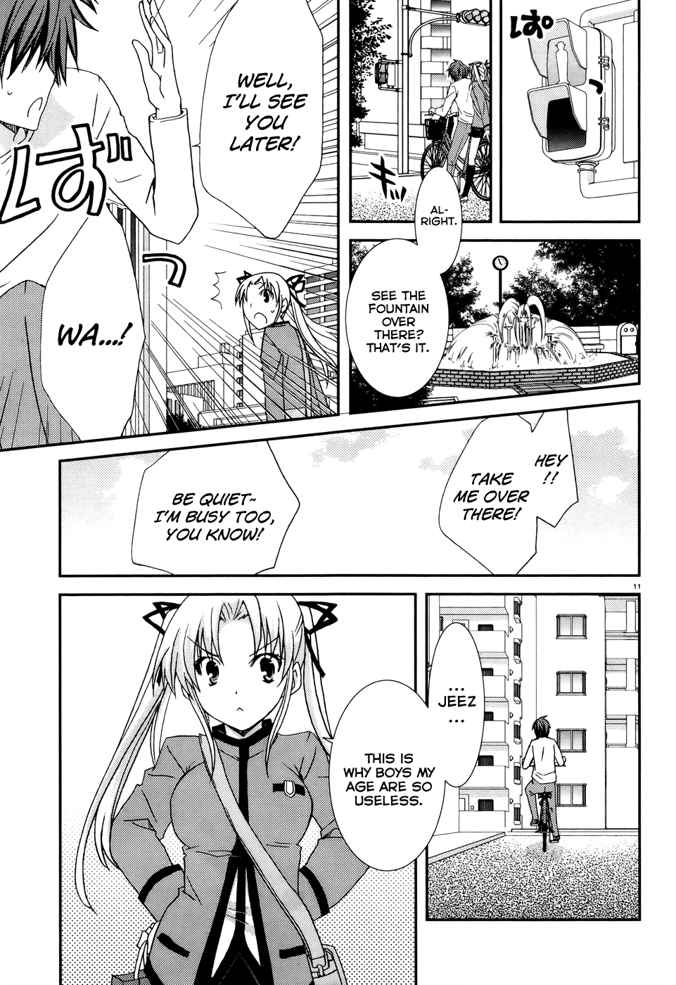 Ranobe no Hen! Chapter 2.2 page 11 - Chapter 2 v2 : The Beauty and the Transfer Student Clash