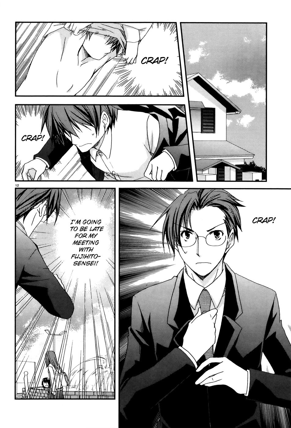 Ranobe no Hen! Chapter 2.2 page 12 - Chapter 2 v2 : The Beauty and the Transfer Student Clash