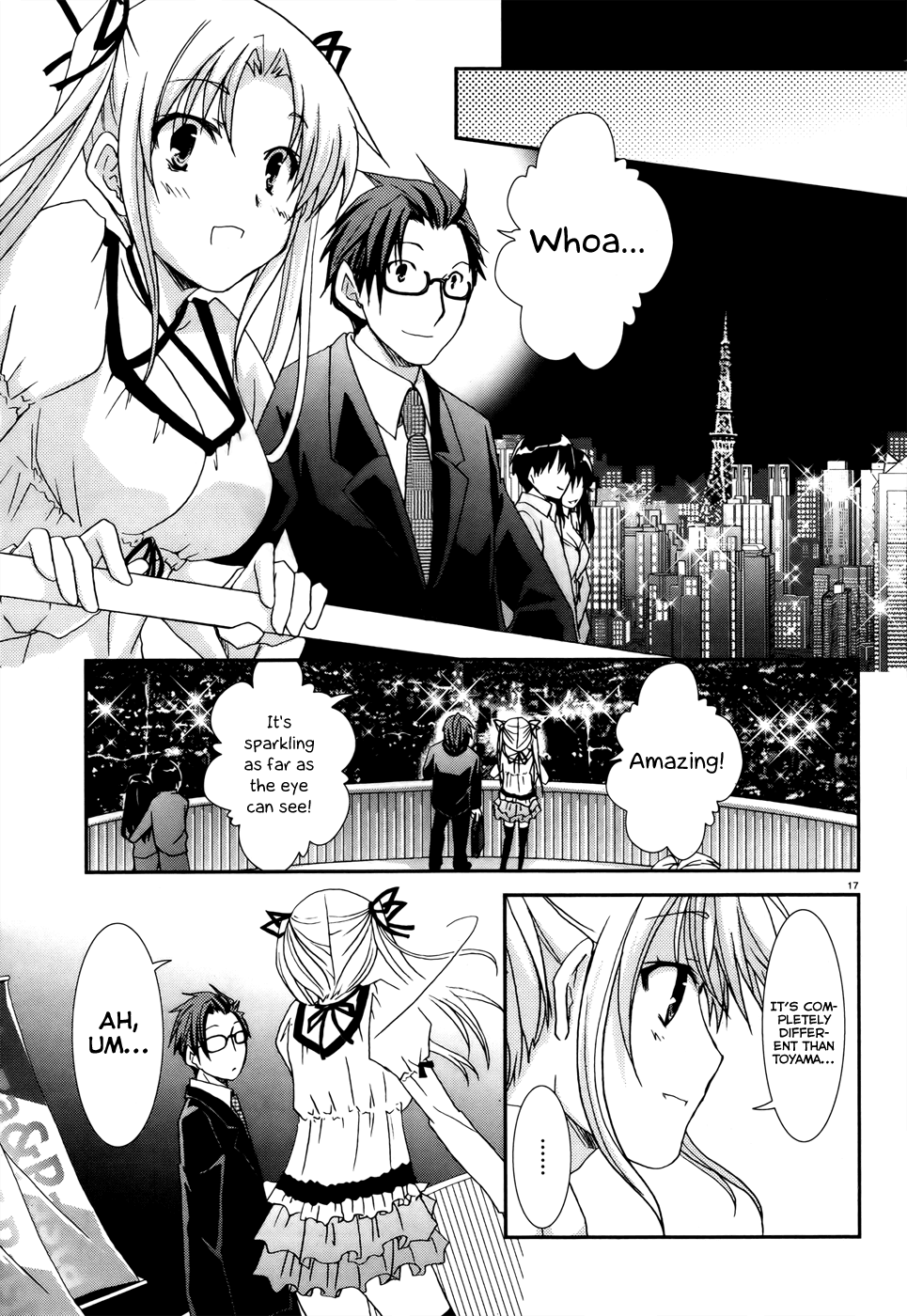 Ranobe no Hen! Chapter 2.2 page 17 - Chapter 2 v2 : The Beauty and the Transfer Student Clash