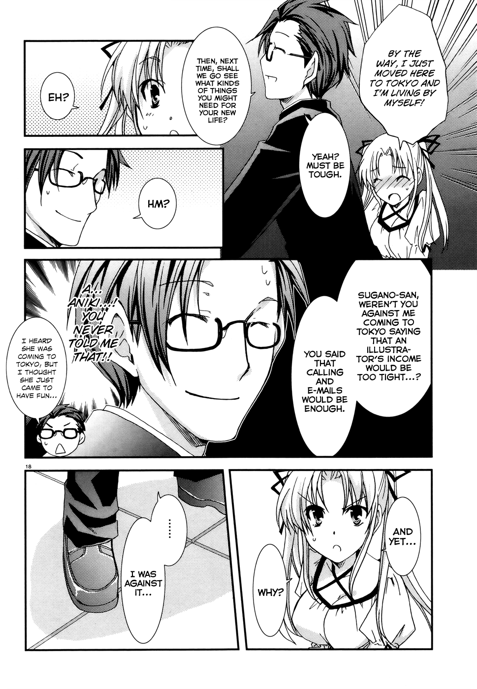 Ranobe no Hen! Chapter 2.2 page 18 - Chapter 2 v2 : The Beauty and the Transfer Student Clash
