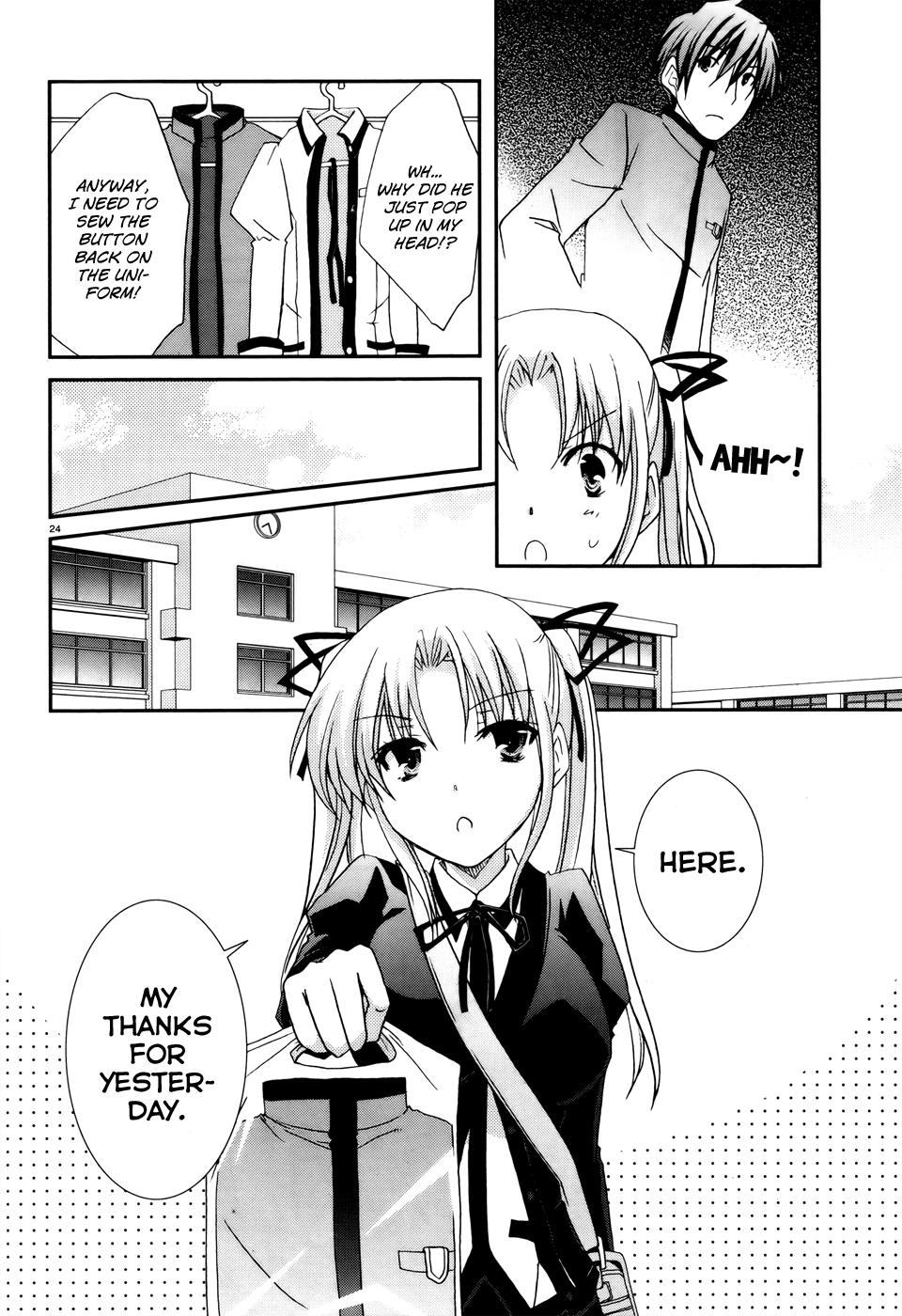 Ranobe no Hen! Chapter 2.2 page 24 - Chapter 2 v2 : The Beauty and the Transfer Student Clash