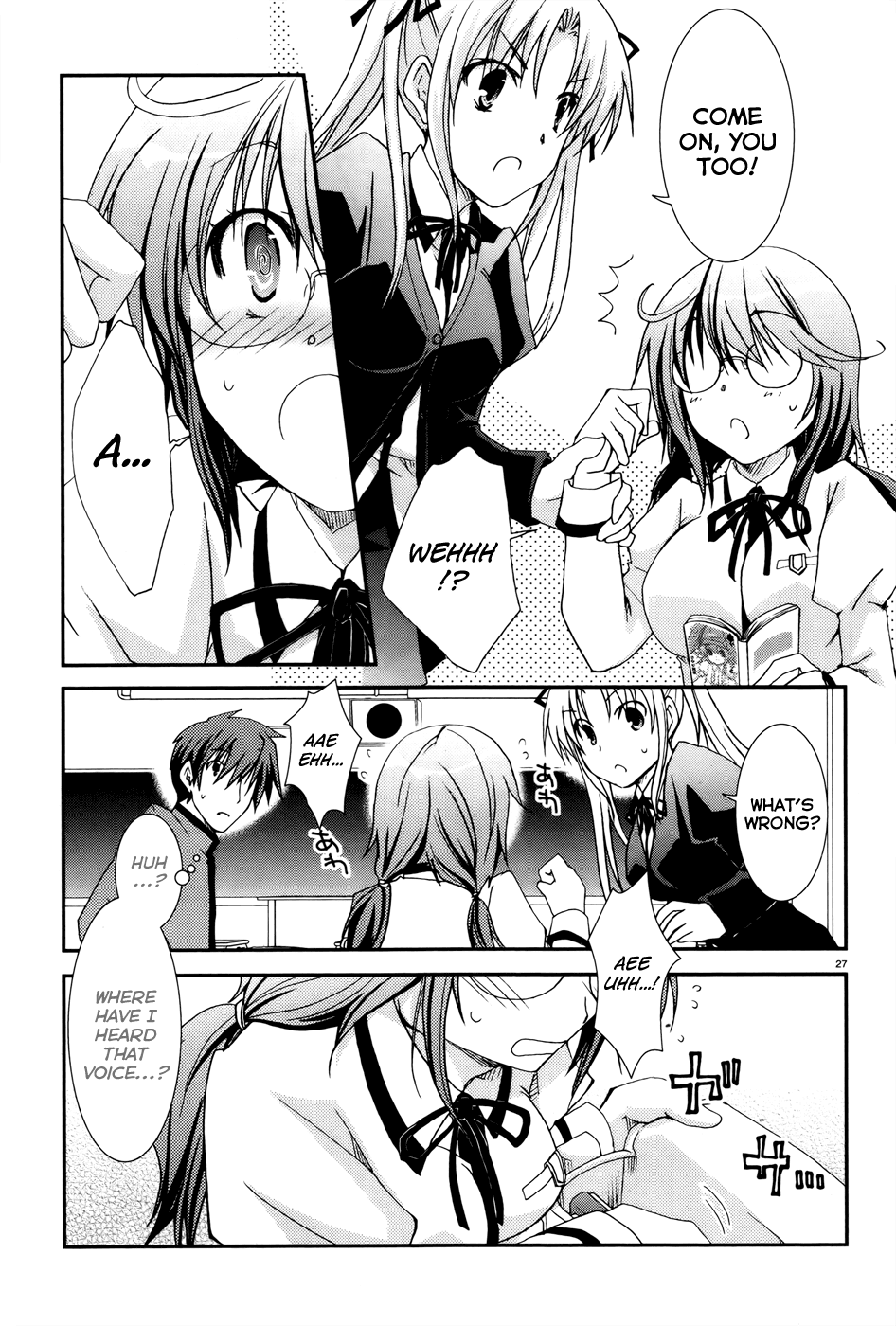 Ranobe no Hen! Chapter 2.2 page 27 - Chapter 2 v2 : The Beauty and the Transfer Student Clash