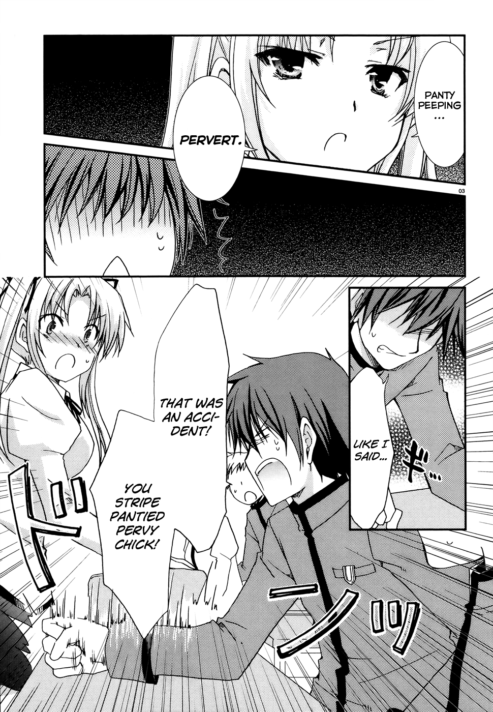 Ranobe no Hen! Chapter 2.2 page 3 - Chapter 2 v2 : The Beauty and the Transfer Student Clash