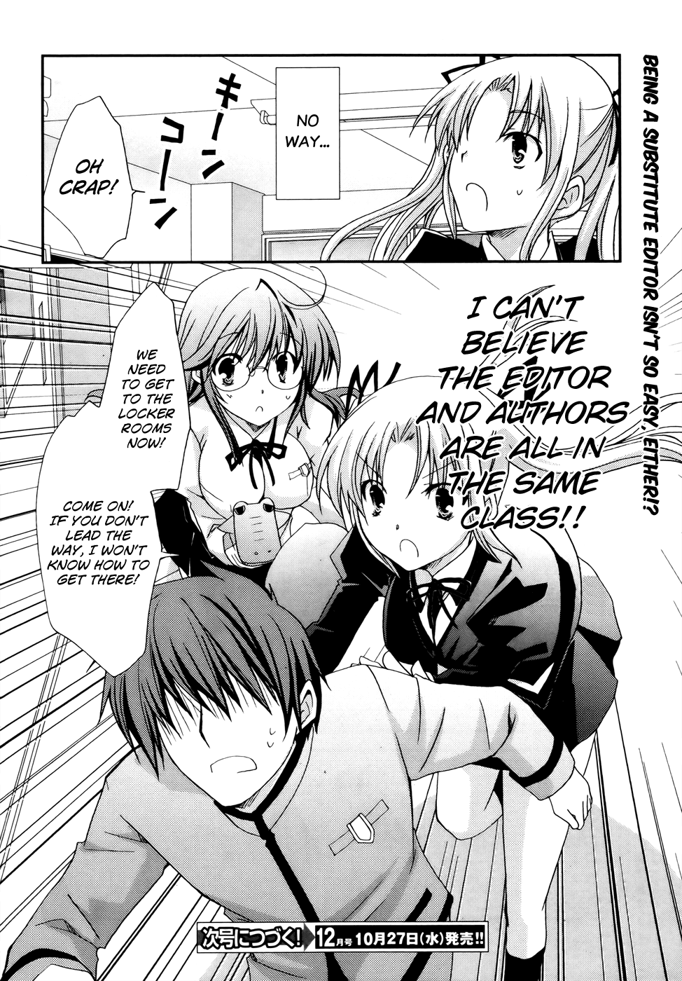 Ranobe no Hen! Chapter 2.2 page 30 - Chapter 2 v2 : The Beauty and the Transfer Student Clash