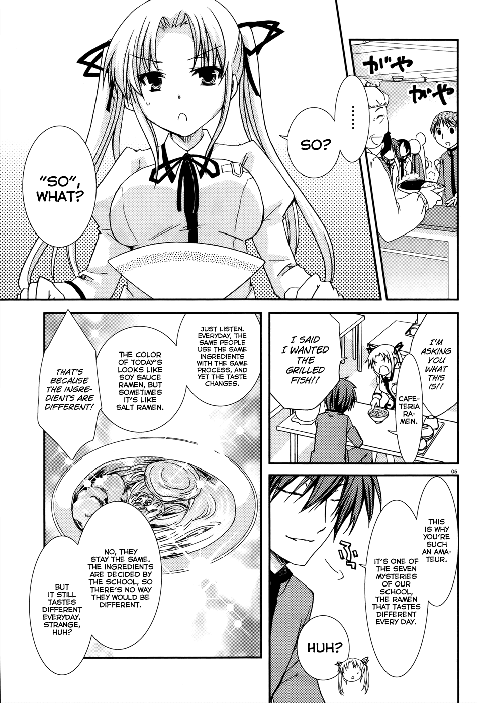 Ranobe no Hen! Chapter 2.2 page 5 - Chapter 2 v2 : The Beauty and the Transfer Student Clash
