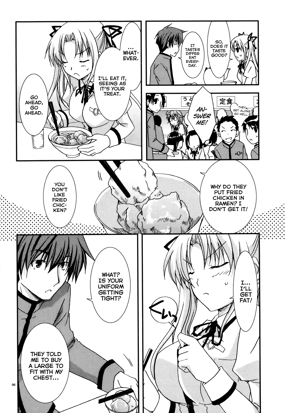 Ranobe no Hen! Chapter 2.2 page 6 - Chapter 2 v2 : The Beauty and the Transfer Student Clash