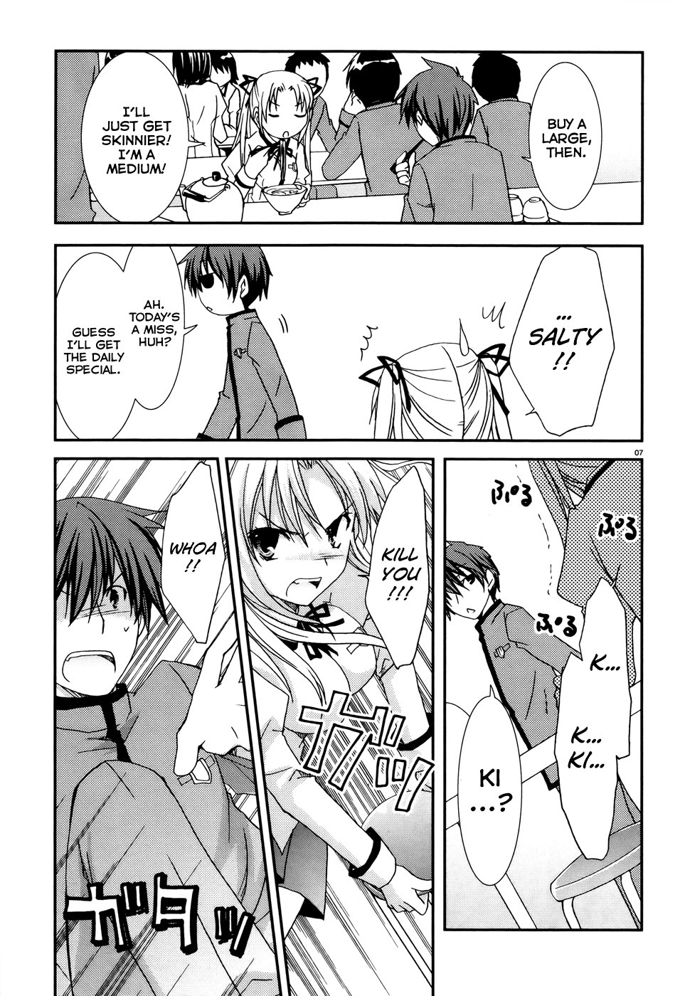 Ranobe no Hen! Chapter 2.2 page 7 - Chapter 2 v2 : The Beauty and the Transfer Student Clash