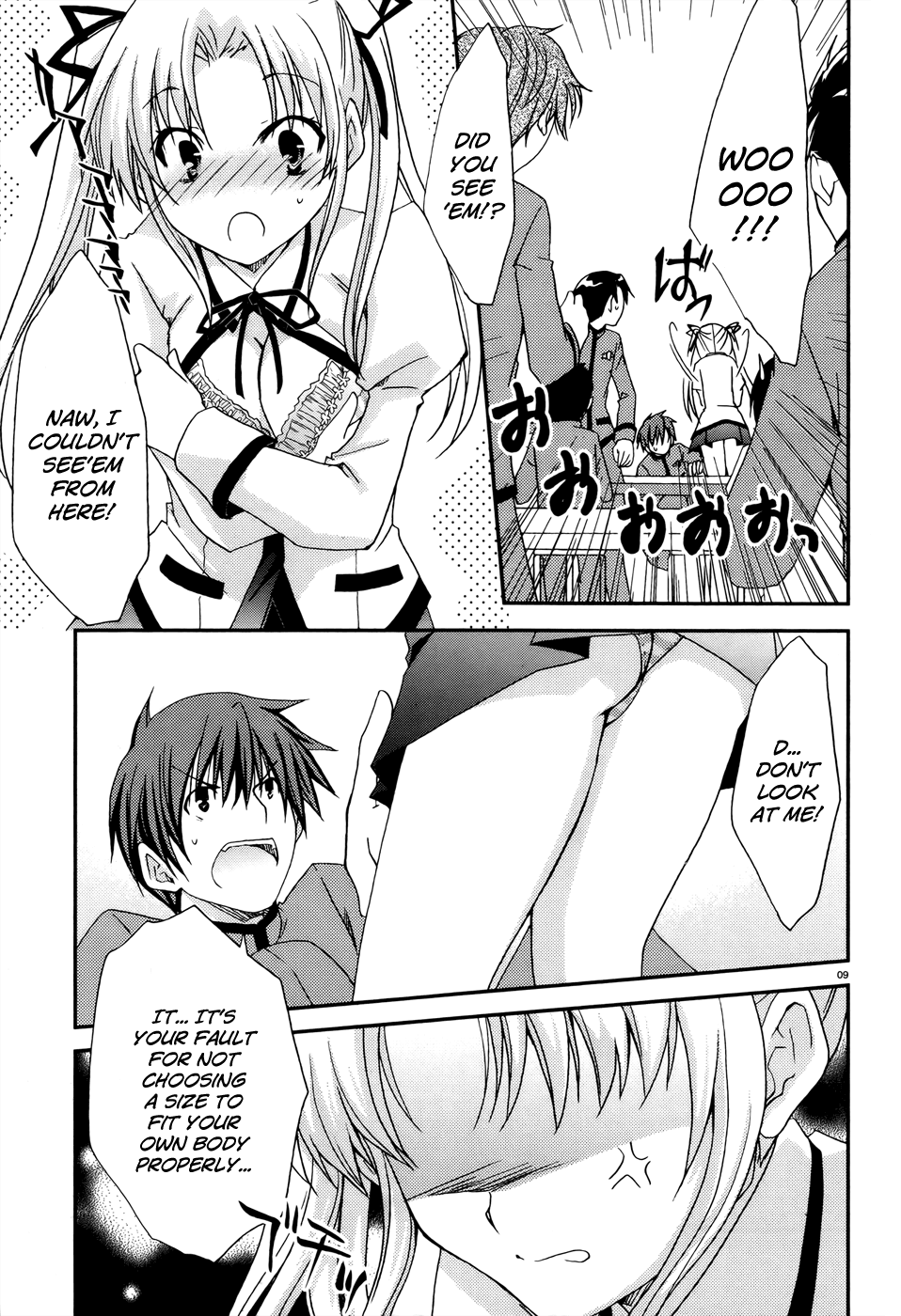 Ranobe no Hen! Chapter 2.2 page 9 - Chapter 2 v2 : The Beauty and the Transfer Student Clash