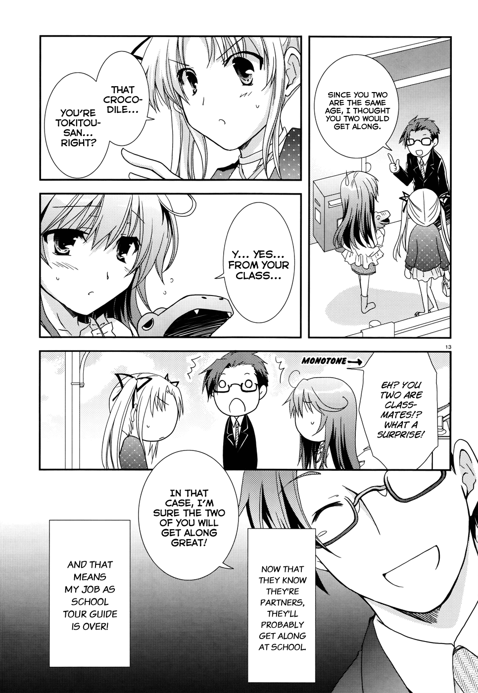 Ranobe no Hen! Chapter 3.2 page 13 - Chapter 3 v2 : The Crocodile and Rabbit Showdown