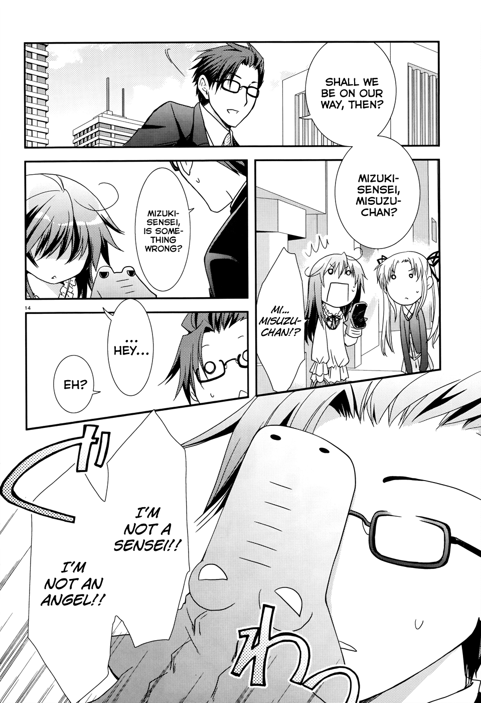 Ranobe no Hen! Chapter 3.2 page 14 - Chapter 3 v2 : The Crocodile and Rabbit Showdown