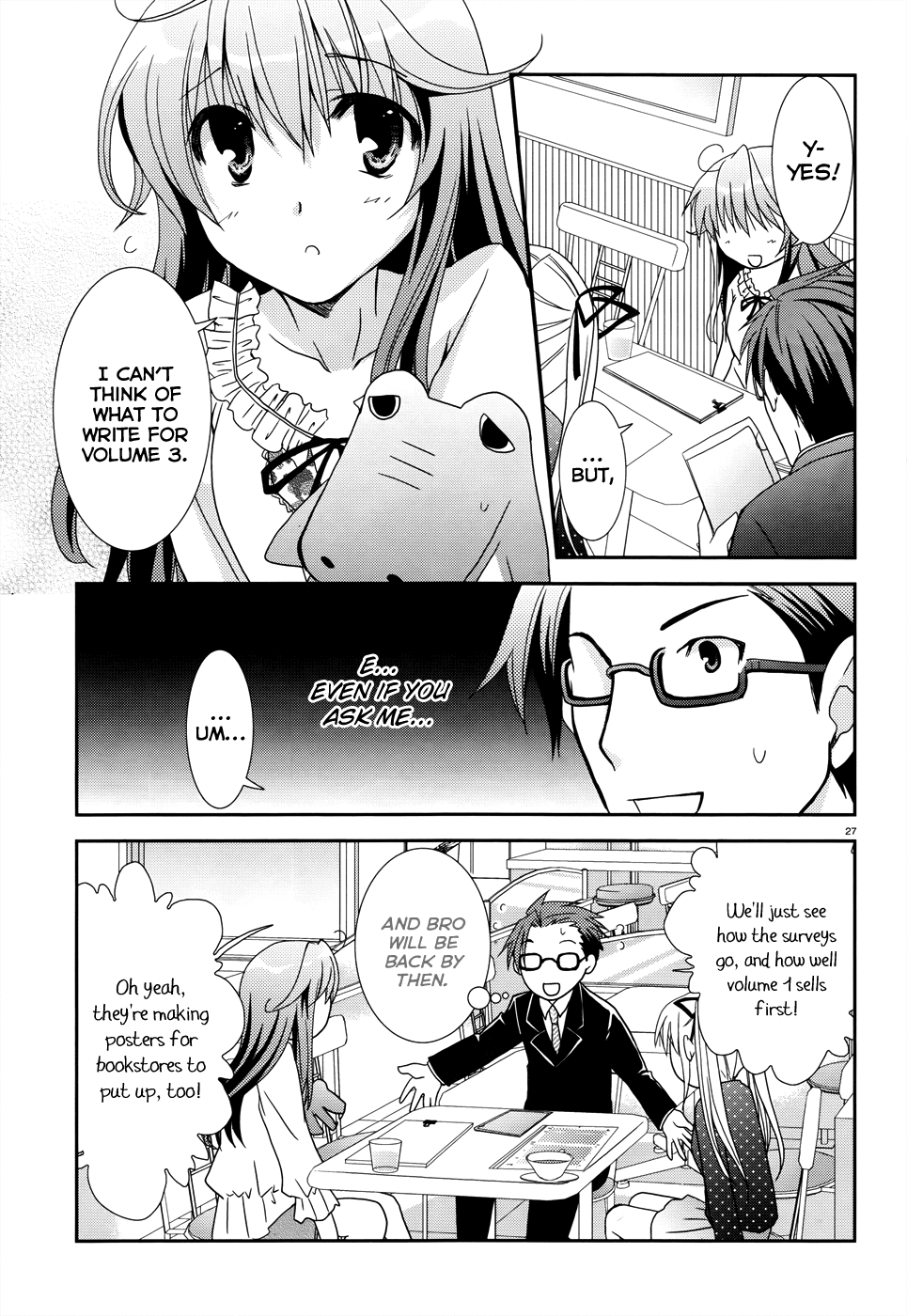 Ranobe no Hen! Chapter 3.2 page 27 - Chapter 3 v2 : The Crocodile and Rabbit Showdown