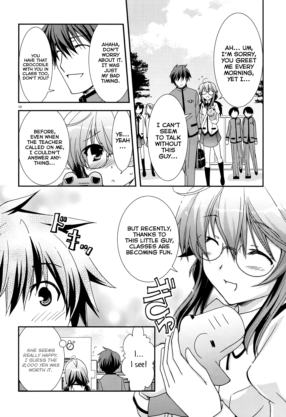 Ranobe no Hen! Chapter 4.2 page 10 - Chapter 4 v2 : A Downpour to Moisten the Soft, Fair Skin