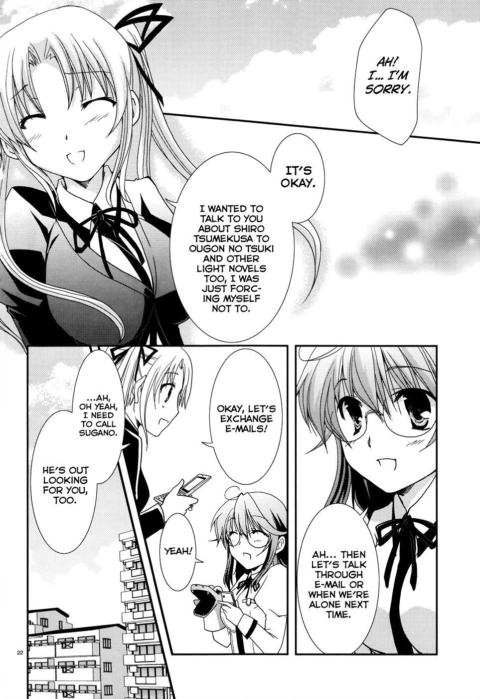 Ranobe no Hen! Chapter 4.2 page 22 - Chapter 4 v2 : A Downpour to Moisten the Soft, Fair Skin
