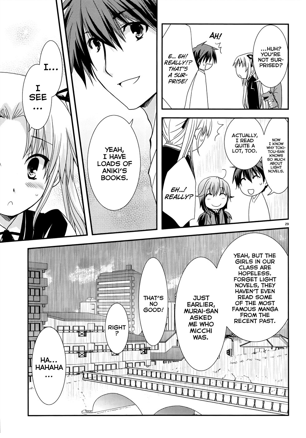 Ranobe no Hen! Chapter 4.2 page 29 - Chapter 4 v2 : A Downpour to Moisten the Soft, Fair Skin