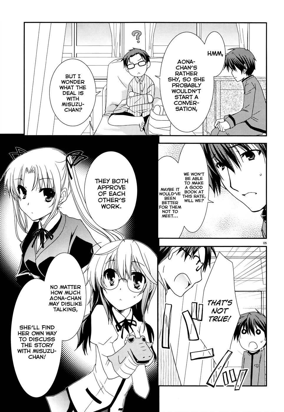 Ranobe no Hen! Chapter 4.2 page 5 - Chapter 4 v2 : A Downpour to Moisten the Soft, Fair Skin