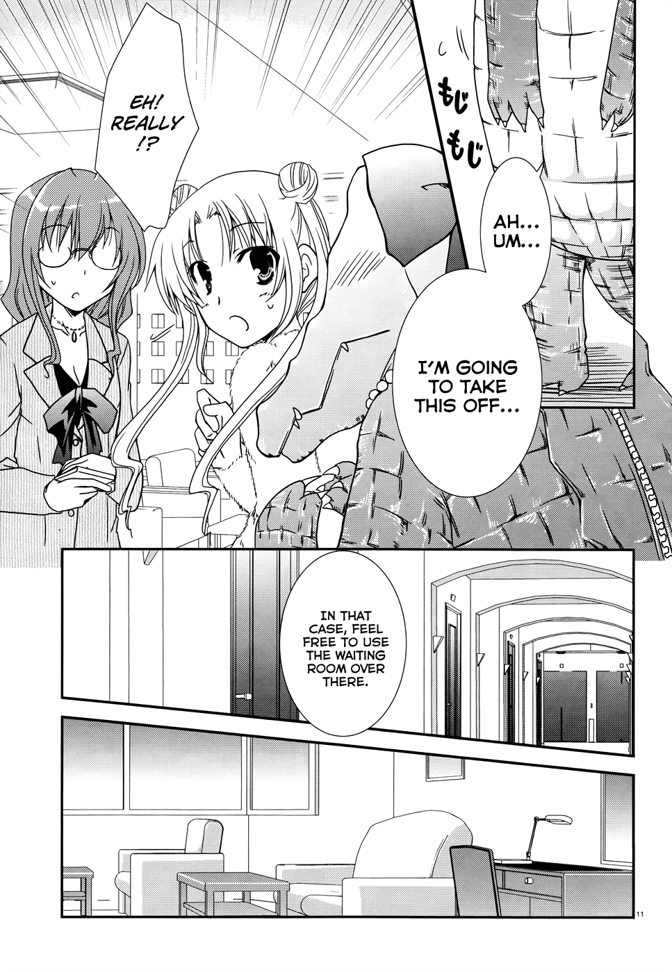 Ranobe no Hen! Chapter 5.2 page 11 - Chapter 5 v2 : Farewell, Substitute Editor