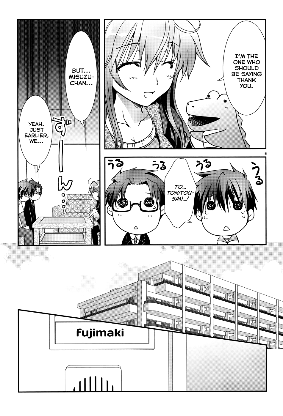 Ranobe no Hen! Chapter 6.2 page 14 - Chapter 6 v2 : A Relationship Between You, You and Me