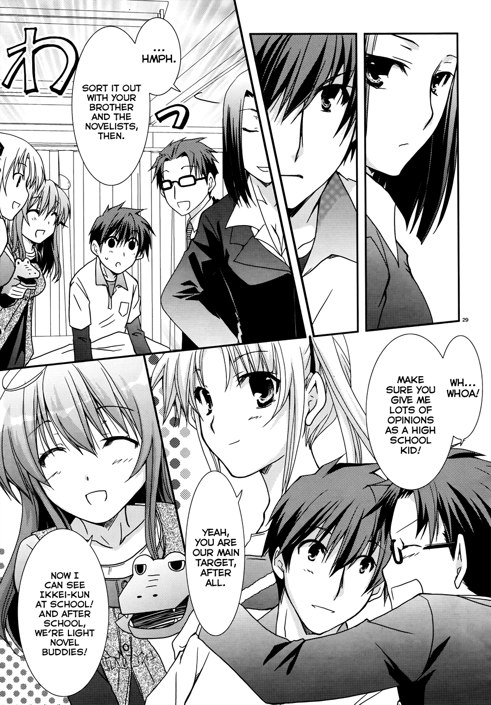 Ranobe no Hen! Chapter 6.2 page 28 - Chapter 6 v2 : A Relationship Between You, You and Me